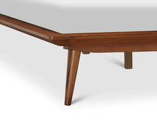 Load image into Gallery viewer, Bolig Bed - Light Walnut Stain