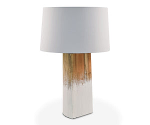 Elvar Trunk Table Lamp - White