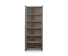 Load image into Gallery viewer, Gammel High Bookcase with Glass Doors
