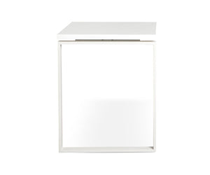 Gammel Return Desk - White