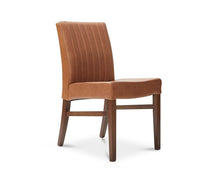 Load image into Gallery viewer, Barrima Dining Chair - Saddle/Walnut
