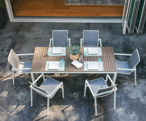 Aurora 80" Rectangular Dining Table