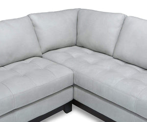 Evelina Leather Sectional