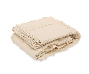 Dauda Duvet Cover + Shams Set - Beige