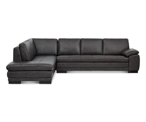 Cercis Leather Left Sectional