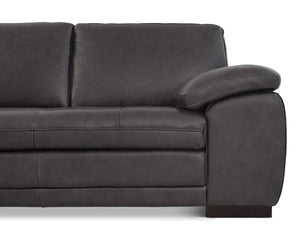 Cercis Leather Left Sectional