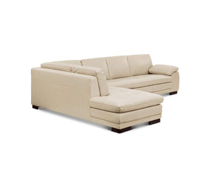 Cercis Leather Left Sectional