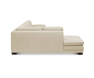 Cercis Leather Left Sectional