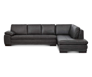 Cercis Leather Right Sectional