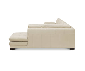 Cercis Leather Right Sectional