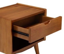 Load image into Gallery viewer, Bolig Nightstand - Light Walnut Stain
